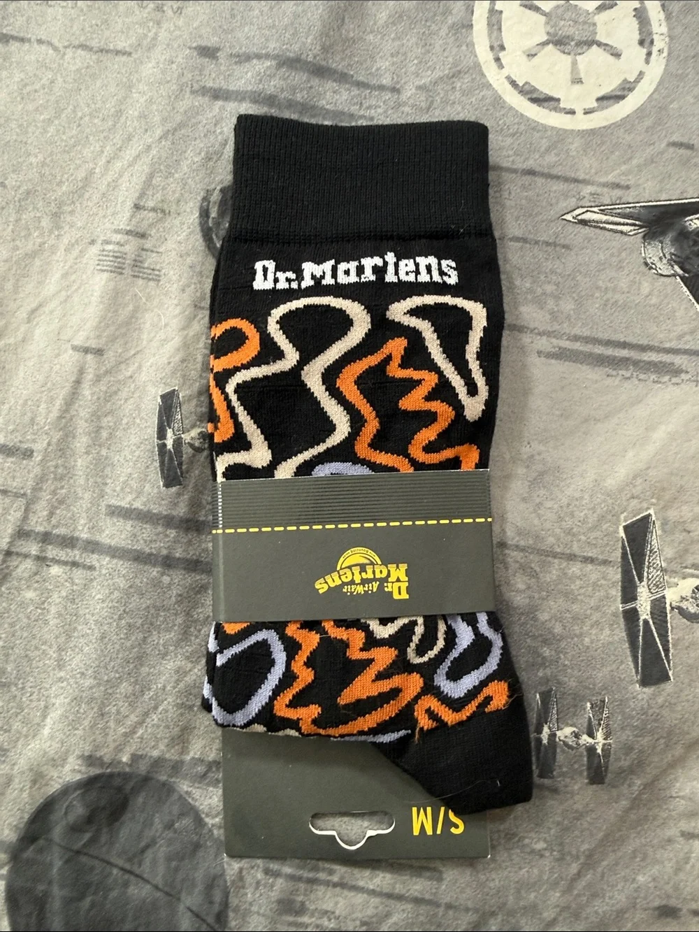 NWT DR MARTENS SOUNDWAVE SOCKS SZ S/M